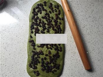 抹茶红豆吐司的做法步骤10