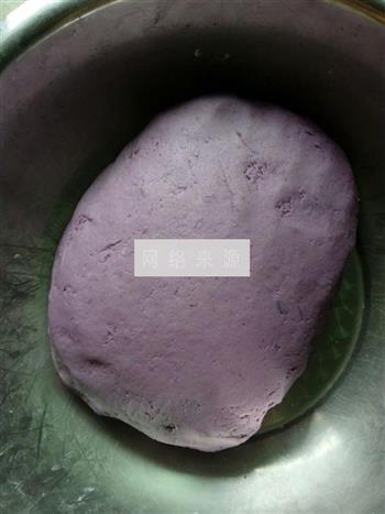 豆沙馅紫薯饼的做法步骤3