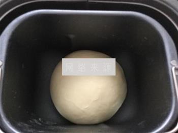 天然酵种奶香排包的做法图解1