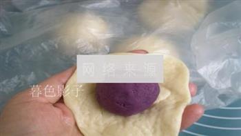 紫薯馅面包的做法步骤4