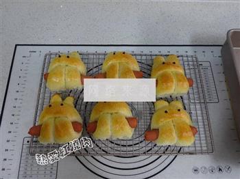 无糖低脂萌兔面包的做法步骤17
