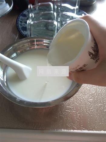 烤箱奶粉自制酸奶的做法图解4