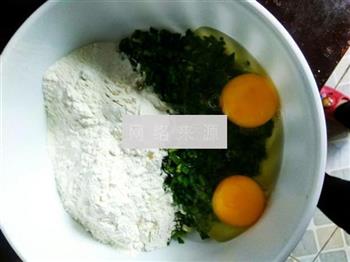 韭菜鸡蛋煎饼的做法步骤3