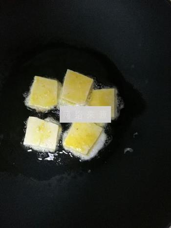 黄金锅贴豆腐的做法图解3