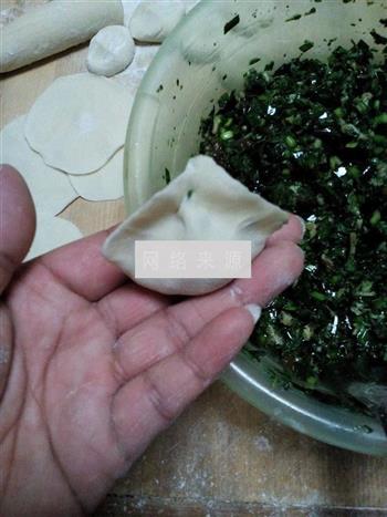 荠菜饺子的做法步骤10
