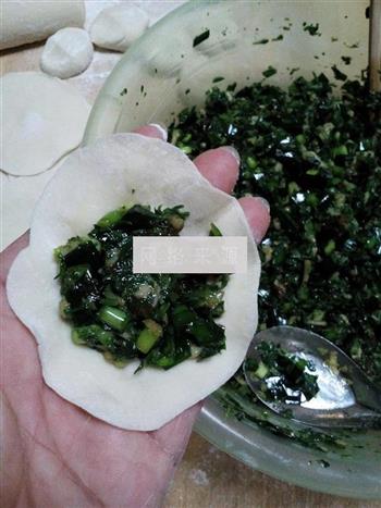 荠菜饺子的做法步骤9