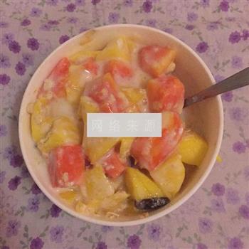 木瓜芒果酸奶的做法图解7