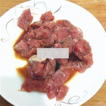 芥兰炒牛肉的做法步骤1