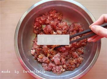香菇肉末烤茄子的做法步骤5