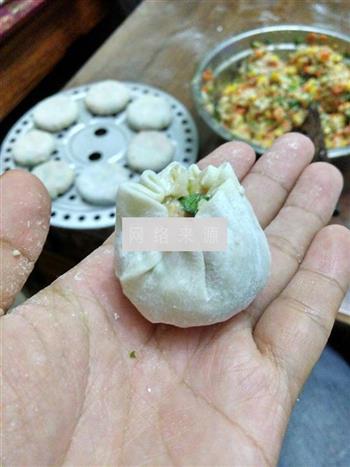 鲜香粟米饼的做法步骤7