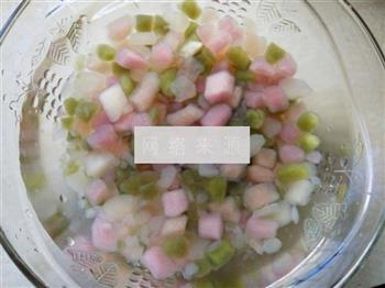 红豆莲子芋圆糖水的做法步骤3