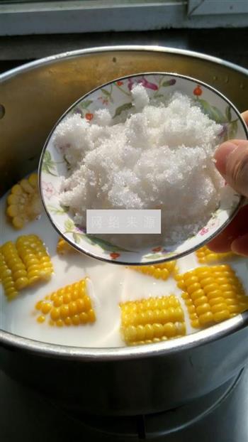 奶油玉米的做法步骤6