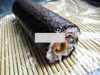 牛油果火腿寿司的做法步骤18