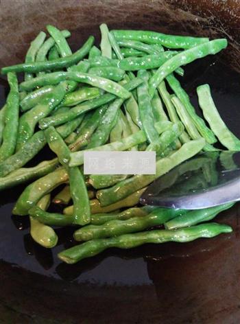 川味干煸四季豆的做法步骤4