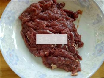 小炒牛肉的做法步骤1