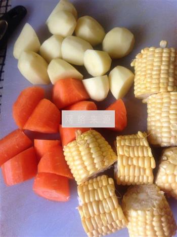 排骨蔬菜汤的做法图解4