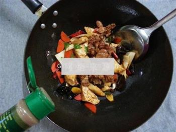 经典素食牛肉酱烧豆腐的做法步骤8