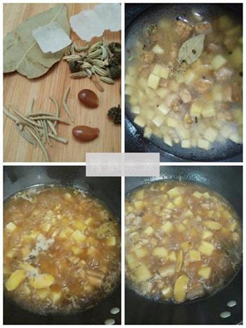 中式土豆炖肉意面的做法图解5