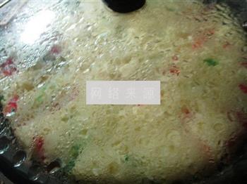 红绿丝蒸蛋糕的做法步骤10
