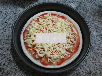 尖椒土豆牛排披萨的做法步骤5
