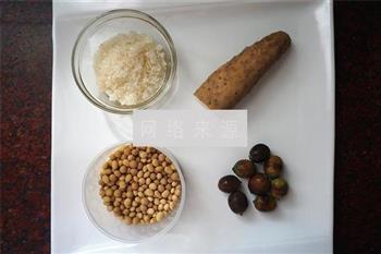 山药莲子豆浆的做法步骤1