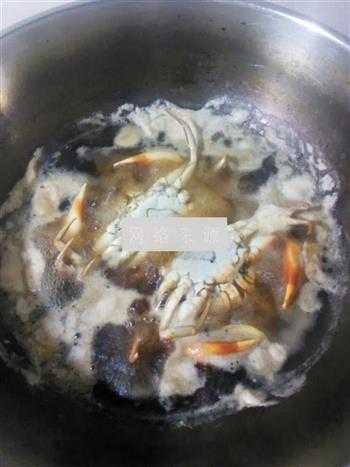 酒煮青蟹的做法图解4