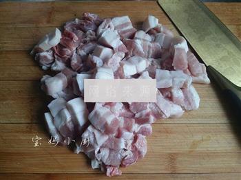 五花肉烧豆腐结的做法步骤2