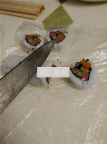 手把手学会做内外卷寿司的做法步骤40