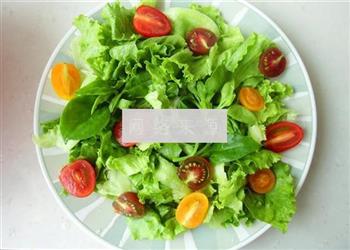 鸡肉串蔬菜沙拉的做法步骤10