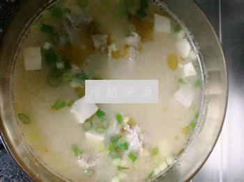 味噌旗鱼汤的做法步骤8