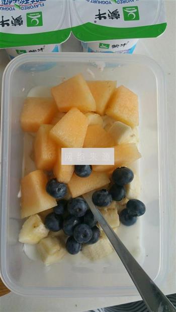 水果酸奶冰沙的做法图解3