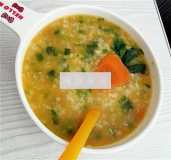 胡萝卜骨汤生菜粥的做法步骤9