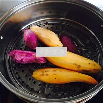 芋圆蜜豆的做法步骤2
