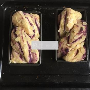 奶香紫薯吐司的做法步骤10
