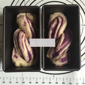 奶香紫薯吐司的做法步骤9