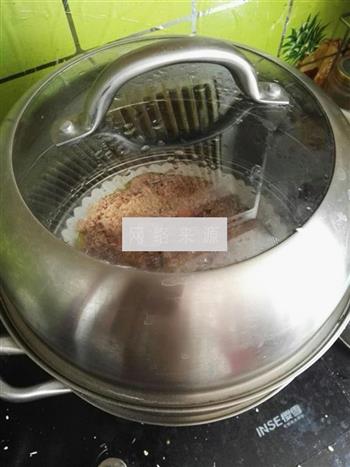 南瓜版米粉蒸肉的做法图解7