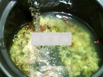 红绿豆瑶柱瘦肉汤的做法步骤6