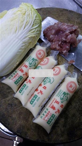 日本豆腐肉末的做法步骤1