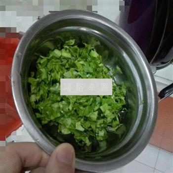 紫薯小米青菜粥的做法步骤6