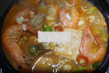 韩式海鲜大酱汤的做法步骤13