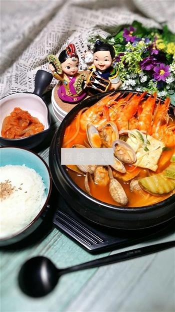 韩式海鲜大酱汤的做法图解16