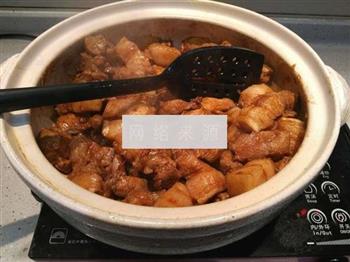 野生海参焖纯种土猪肉的做法步骤6