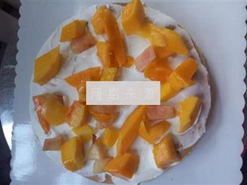 奶油水果蛋糕的做法图解7