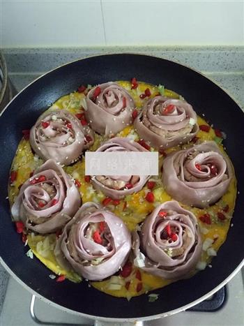 紫薯玫瑰花抱蛋煎饺的做法图解22