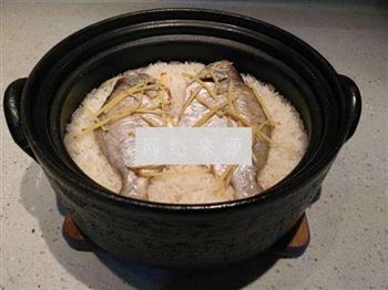 咸鱼肽米煲仔饭的做法图解7