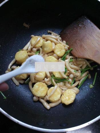 海鲜菇日本豆腐的做法步骤12