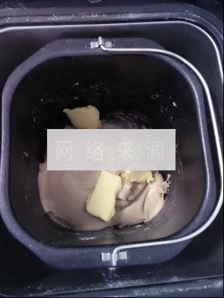 天然酵母燕麦麻薯软欧的做法步骤4