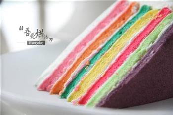 彩虹蛋糕的做法步骤10