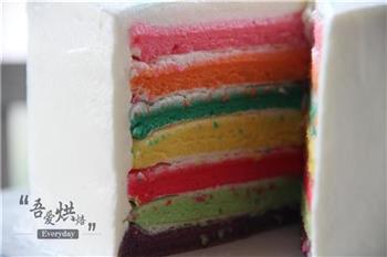 彩虹蛋糕的做法图解9