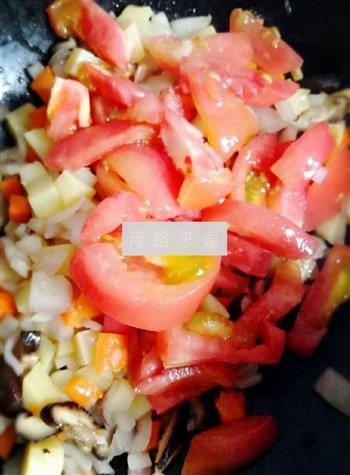 懒人西红柿炖牛肉片的做法步骤6